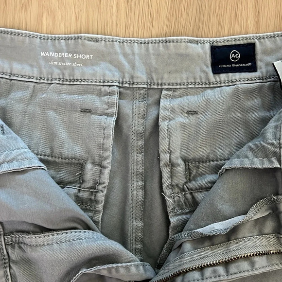 AG Adriano Goldschmied Wanderer Short Slim Trouser Short Size 30 - Picture 9 of 14